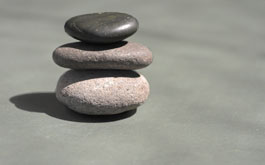 Piedras en equilibrio